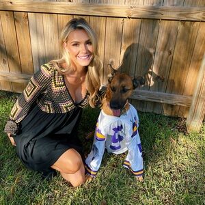 Crocheted game day dress